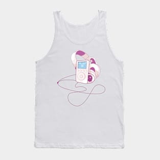 Music collector (pink) Tank Top